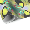 Search for toucan wrapping paper Watercolor