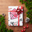 Search for love letter wrapping paper Valentine