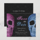 Search for goth save the dates Black