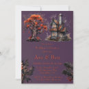 Search for purple gothic wedding invitations Fantasy