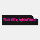 Search for boyfriend bumper stickers Trucks