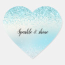 Search for aqua blue sparkles stickers For her