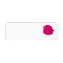 Search for funny bird return address labels Nature