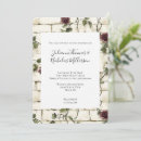 Search for brick wedding invitations Floral