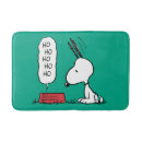 Search for peanuts christmas bath mats Santa claus