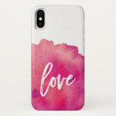 Search for watercolor typography iphone cases Simple