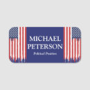 Search for political name tags Campaign