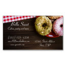 Search for food blogger business cards Bakery