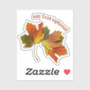 Search for autumn maple leaf stickers Nature