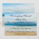 Search for beach scene wedding invitations Ocean