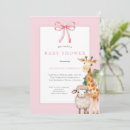 Search for pink woodland baby shower invitations Modern
