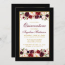 Search for red black and white gold invitations Elegant