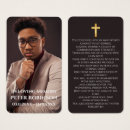 Search for in loving memory prayer cards Cross
