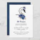 Search for swan birthday invitations Floral
