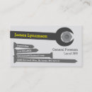 Search for ironwork business cards Steel