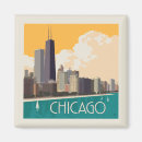 Search for vintage michigan travel posters Modern skyline