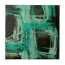 Search for aquamarine tiles Abstract