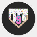 Search for baseball fan stickers Catcher