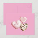 Search for pink leopard postcards Girly