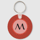 Search for orange dot key rings Red