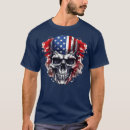 Search for patriotic skull tshirts Flag