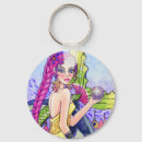 Search for fairyland key rings Watercolor