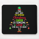 Search for sing christmas mousepads Funny
