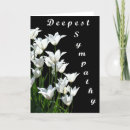 Search for condolence deepest sympathy White