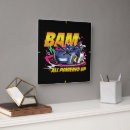 Search for superhero clocks Batman cartoon