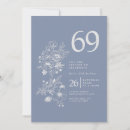 Search for 69th birthday invitations Vintage