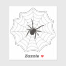 Search for scary spider stickers Halloween