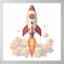 Search for rocket launch posters Illustration