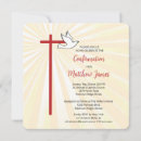 Search for boys confirmation invitations Gold
