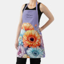 Search for purple flower aprons Flowers
