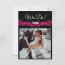 Search for black and fuchsia wedding invitations Pink