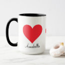 Search for red hearts mugs For her