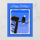 Search for bald eagle christmas cards Winter
