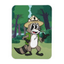 Search for ranger magnets Racoon ranger rick