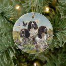 Search for english springer spaniel christmas tree decorations Hunting