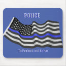 Search for thin blue line mousepads Cops