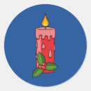 Search for red candle stickers Holly