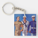 Search for army square key rings Navy