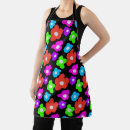 Search for black rainbow aprons Floral