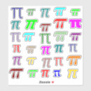 Search for greek symbols stickers Pi symbol