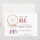Search for dreamcatcher invitations Wild one