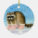 Search for racoon christmas tree decorations Whimsical
