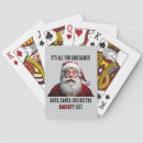 Search for santa playing cards Festive