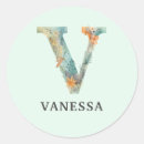 Search for initial v stickers Stylish