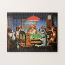 Search for poker puzzles Dogs playing poker