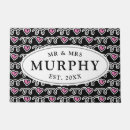 Search for mr and mrs doormats Black